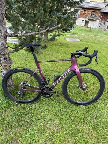 Used Factor Ostro SRAM Red eTap AXS 2025 Road & Gravel, Purple — image 1 of 8