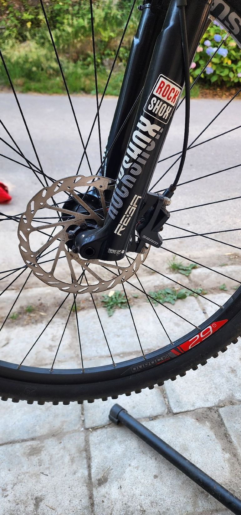 Gebrauchtes ROCKRIDER Custom SRAM GX Eagle 2020 Mountainbike, Rot — Bild 4 von 7