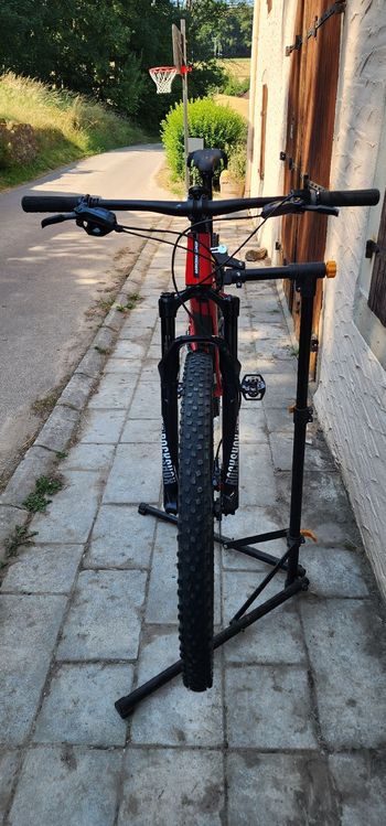 Gebrauchtes ROCKRIDER Custom SRAM GX Eagle 2020 Mountainbike, Rot — Bild 7 von 7