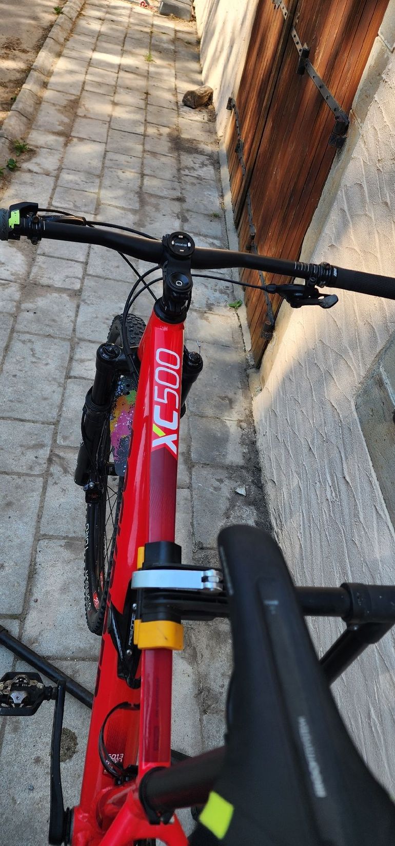 Gebrauchtes ROCKRIDER Custom SRAM GX Eagle 2020 Mountainbike, Rot — Bild 6 von 7