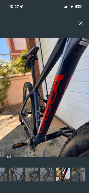 Used Orbea ALMA H30 2022 2022 Mountainbike, Blue, 29 — image 3 of 3