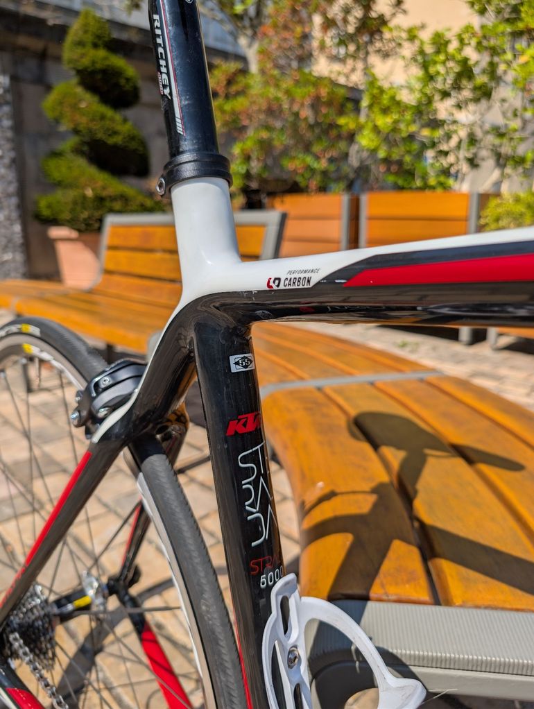 Gebrauchtes KTM Strada Shimano Ultegra 2014 Road & Gravel, Weiß — Bild 10 von 15