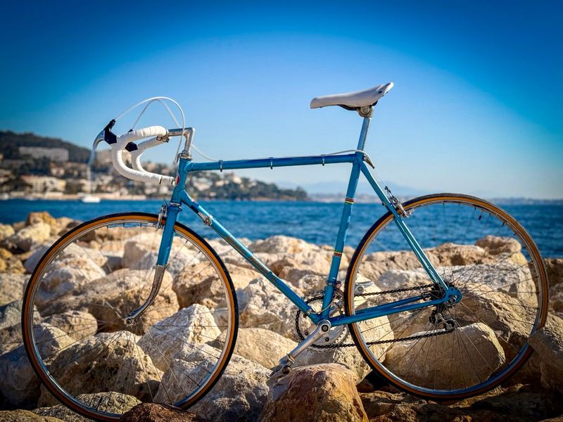Used Peugeot Custom Simplex Vintage 1980 Road & Gravel, Blue — image 5 of 6