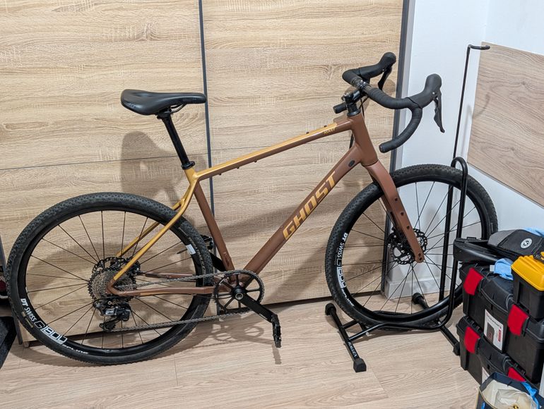 Used Ghost Asket Advanced 2024 2024 Road & Gravel, Orange — image 1 of 13