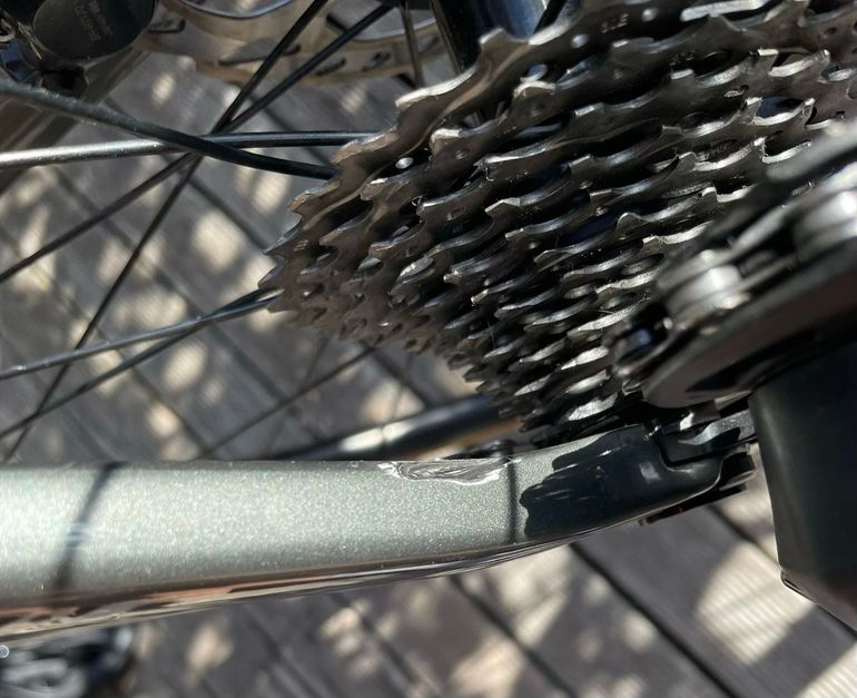 Used NO NAME Custom Shimano 105 Di2 2023 Road & Gravel, Light Gray — image 9 of 11