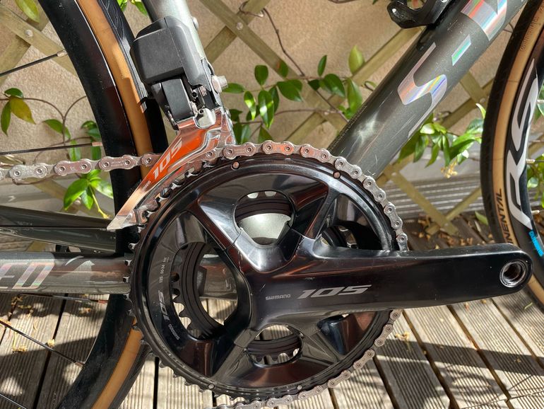 Used NO NAME Custom Shimano 105 Di2 2023 Road & Gravel, Light Gray — image 11 of 11