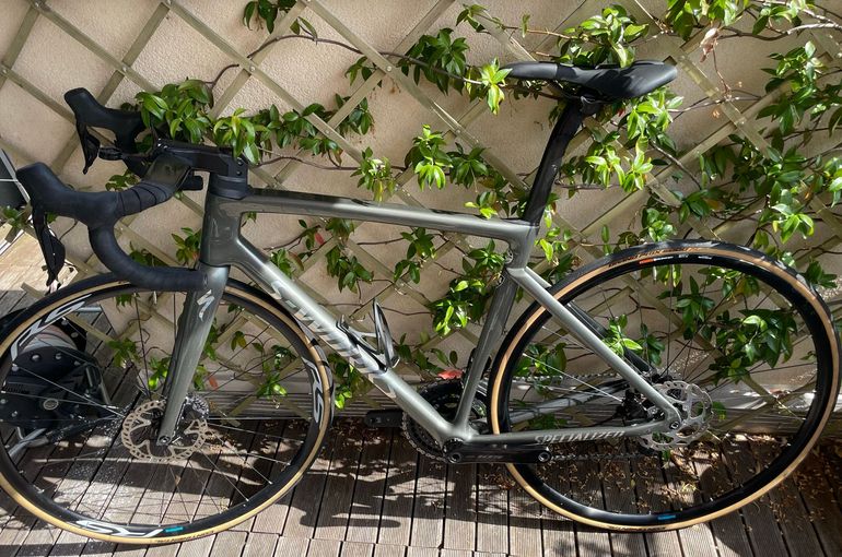 Used NO NAME Custom Shimano 105 Di2 2023 Road & Gravel, Light Gray — image 2 of 11