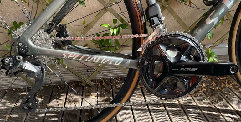 Used NO NAME Custom Shimano 105 Di2 2023 Road & Gravel, Light Gray — image 3 of 11