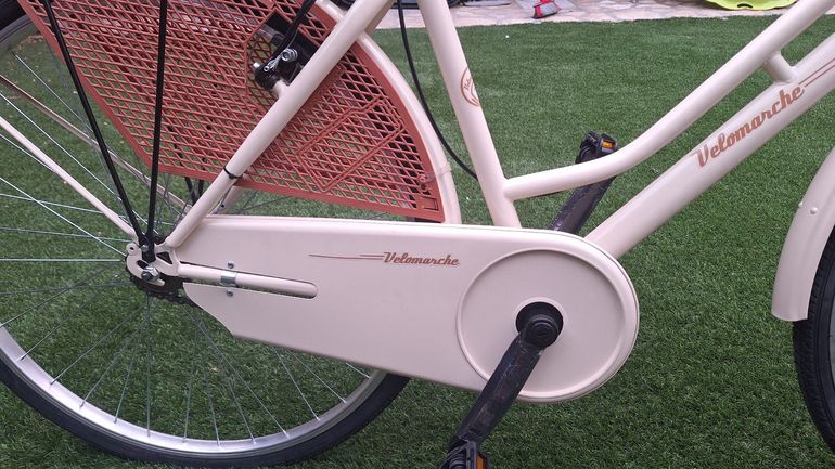 Velomarche Bici Da Passeggio Donna Modello Olanda Urban de segunda mano, Gris claro — imagen 5 de 7