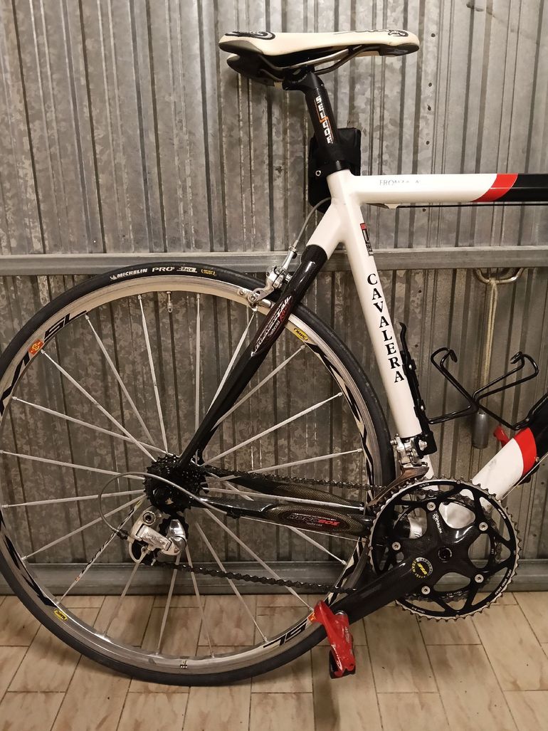 Used Cavalera Custom Shimano Dura Ace 2015 Road & Gravel, White — image 3 of 3