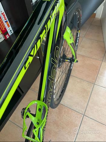 Used Cannondale Synapse Carbon Disc Ultegra 2017 2017 Road & Gravel, Green — image 2 of 3