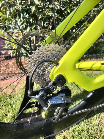 Used Canyon Speedmax CF 8 Disc 2022 2022 Road & Gravel, Orange — image 3 of 9