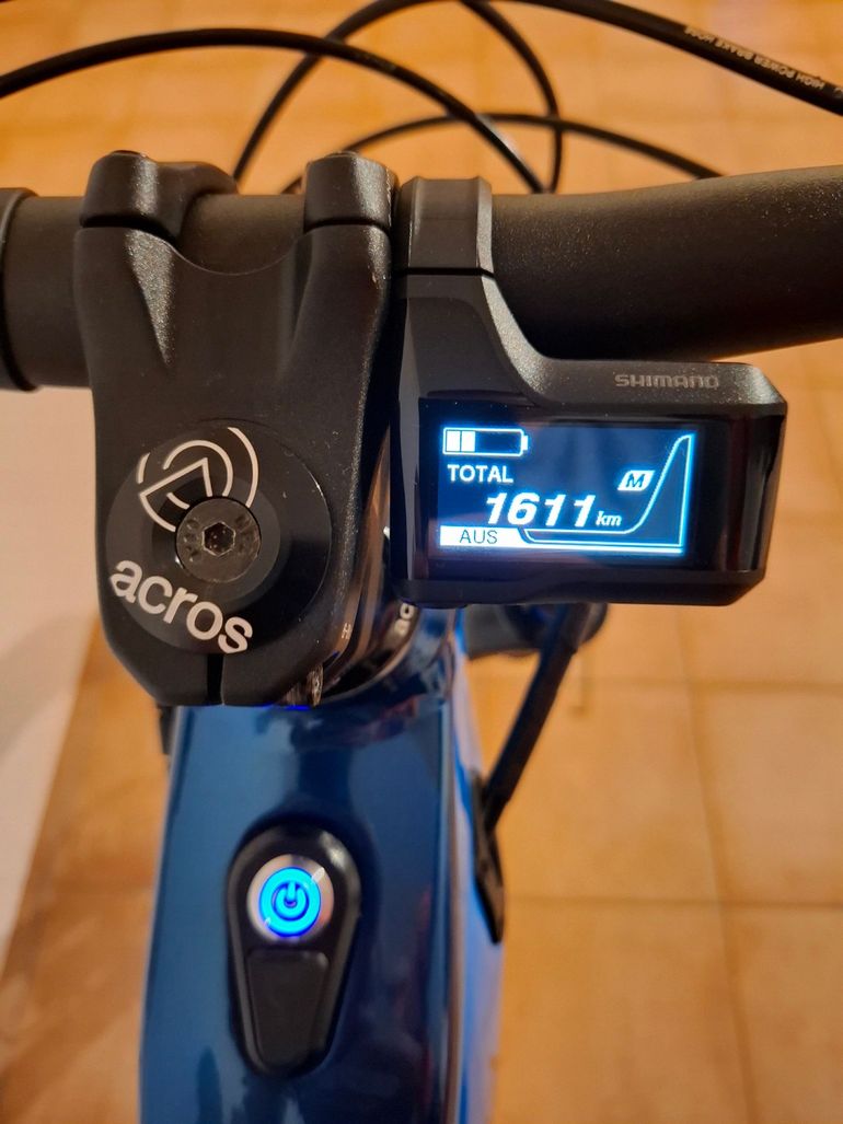 Used Conway eWME 5.9 MX full suspension 2024 2024 Mountainbike, Blue, 29, 27.5 — image 6 of 8