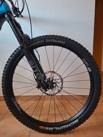 Used Conway eWME 5.9 MX full suspension 2024 2024 Mountainbike, Blue, 29, 27.5 — image 8 of 8