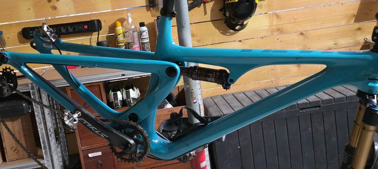 Used Yeti SB100 T/Series Frameset 2020 Frameset 2020 Mountainbike, Blue, 29 — image 4 of 6
