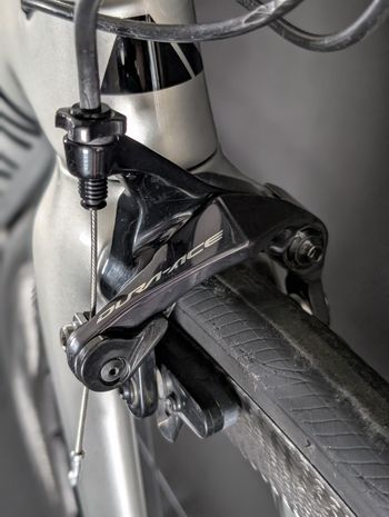 Used Canyon Aeroad CF SL 8.0 2019 2019 Road & Gravel, Light Gray — image 15 of 19