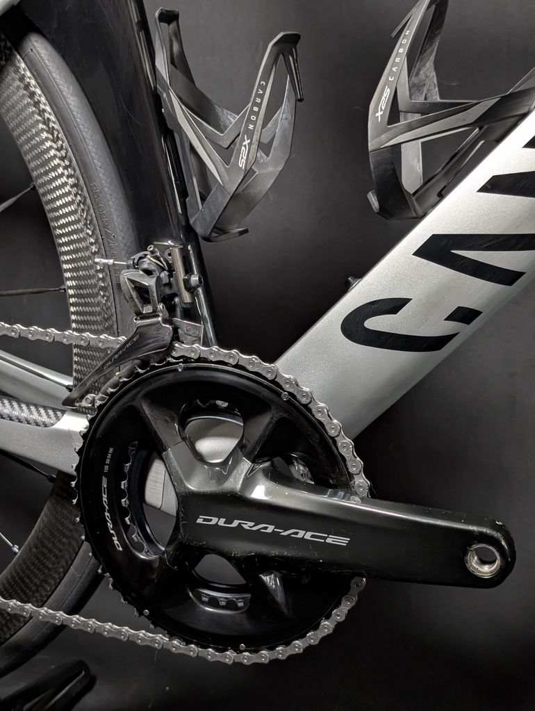 Used Canyon Aeroad CF SL 8.0 2019 2019 Road & Gravel, Light Gray — image 11 of 19