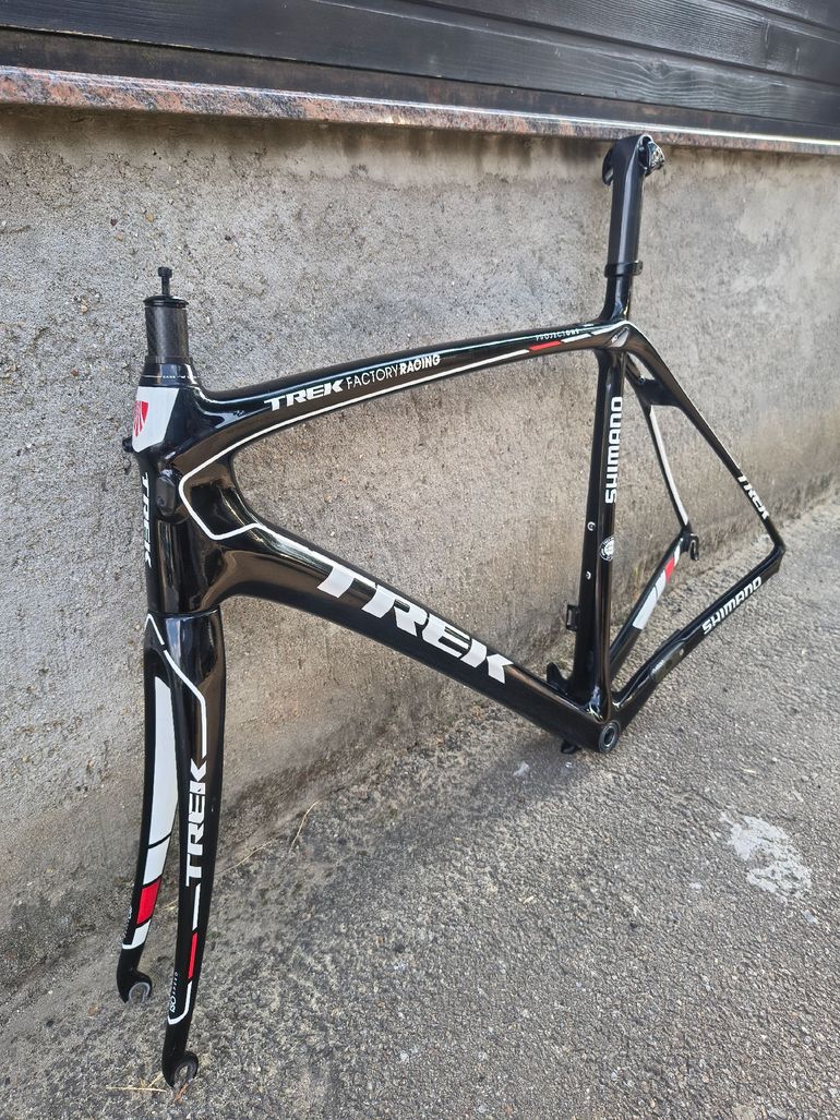 Gebrauchtes Trek Race Shop Limited Domane Koppenberg Edition Frameset 2015 Frameset 2015 Road & Gravel, Schwarz — Bild 10 von 10