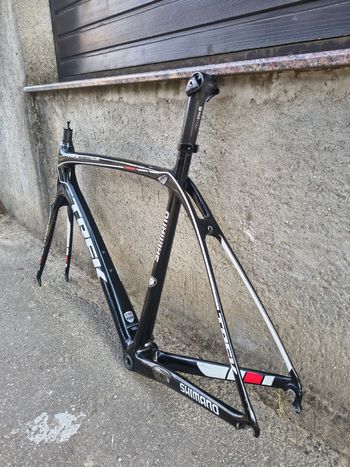 Gebrauchtes Trek Race Shop Limited Domane Koppenberg Edition Frameset 2015 Frameset 2015 Road & Gravel, Schwarz — Bild 9 von 10