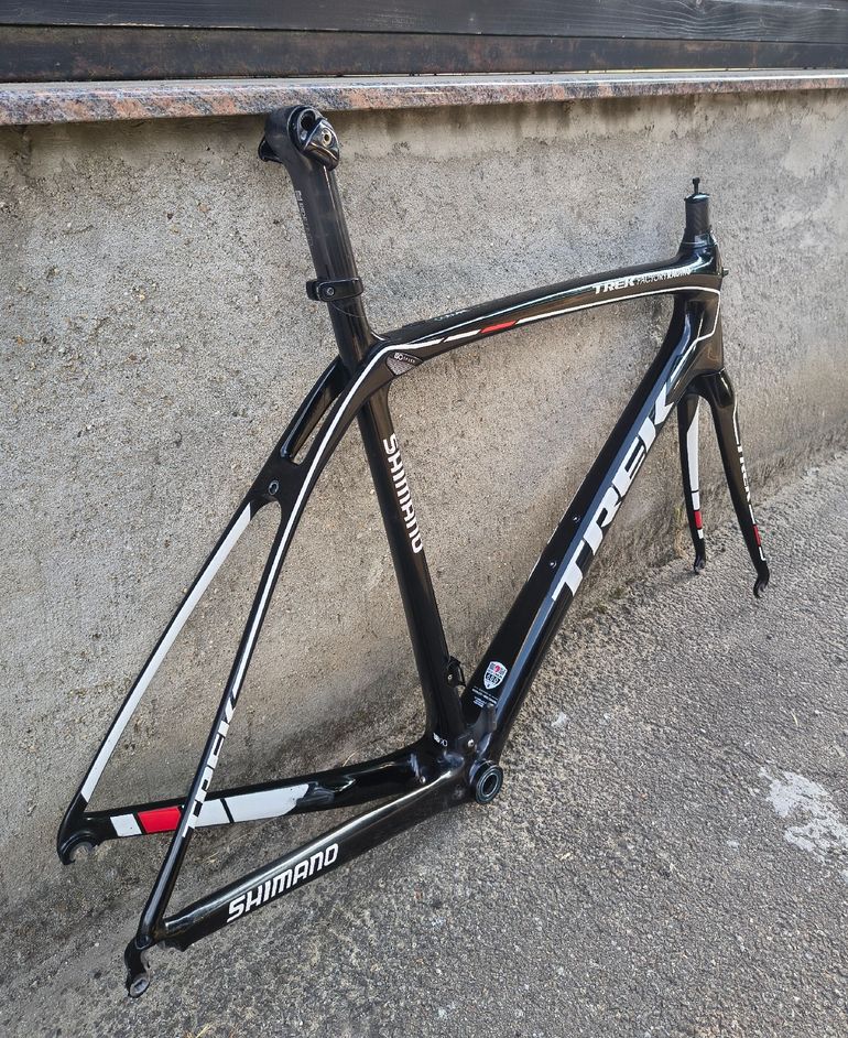 Gebrauchtes Trek Race Shop Limited Domane Koppenberg Edition Frameset 2015 Frameset 2015 Road & Gravel, Schwarz — Bild 4 von 10
