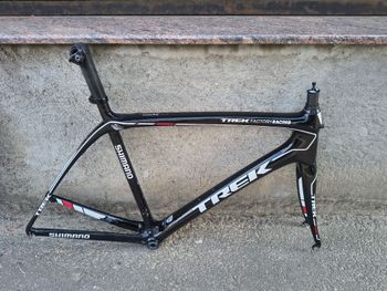 Gebrauchtes Trek Race Shop Limited Domane Koppenberg Edition Frameset 2015 Frameset 2015 Road & Gravel, Schwarz — Bild 2 von 10