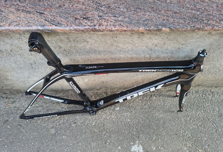Gebrauchtes Trek Race Shop Limited Domane Koppenberg Edition Frameset 2015 Frameset 2015 Road & Gravel, Schwarz — Bild 5 von 10