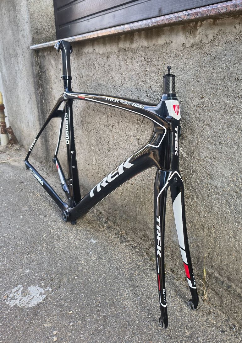 Gebrauchtes Trek Race Shop Limited Domane Koppenberg Edition Frameset 2015 Frameset 2015 Road & Gravel, Schwarz — Bild 3 von 10