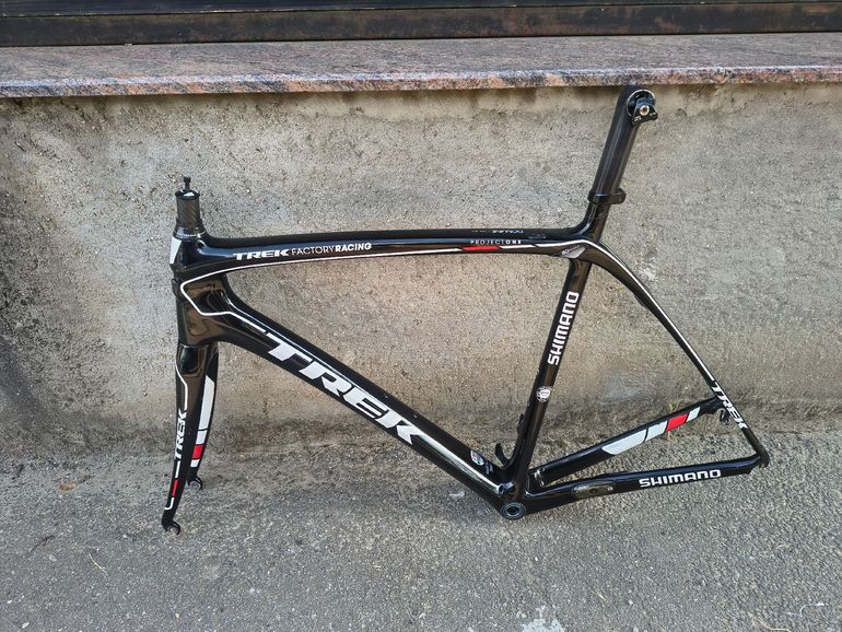 Gebrauchtes Trek Race Shop Limited Domane Koppenberg Edition Frameset 2015 Frameset 2015 Road & Gravel, Schwarz — Bild 7 von 10