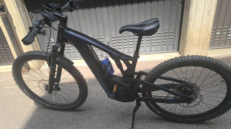 Used Bergamont E-Trailster 150 Elite 2024 2024 Mountainbike, Blue, 29, 27.5 — image 2 of 8
