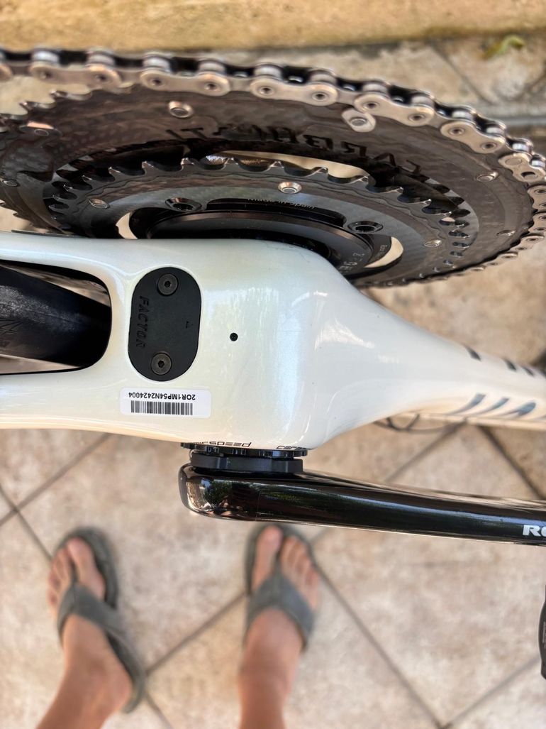 Factor Ostro Frameset 2026 Road & Gravel de segunda mano, Blanco — imagen 21 de 21