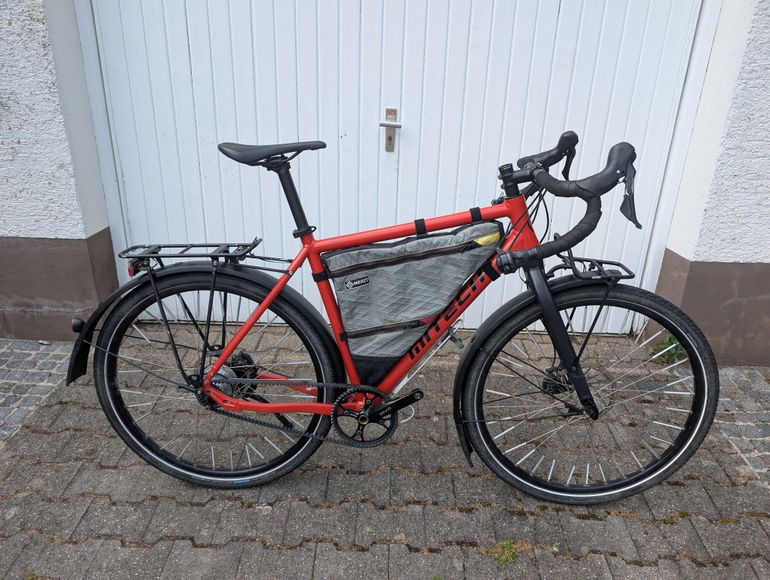 MiTech Rohloff Tourenrad Mit Riemenantrieb 2020 Road & Gravel d'occasion — image 1 sur 12