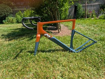 Used 3T Exploro Racemax 2020 Frameset Frameset 2020 Road & Gravel, Light Gray — image 2 of 7