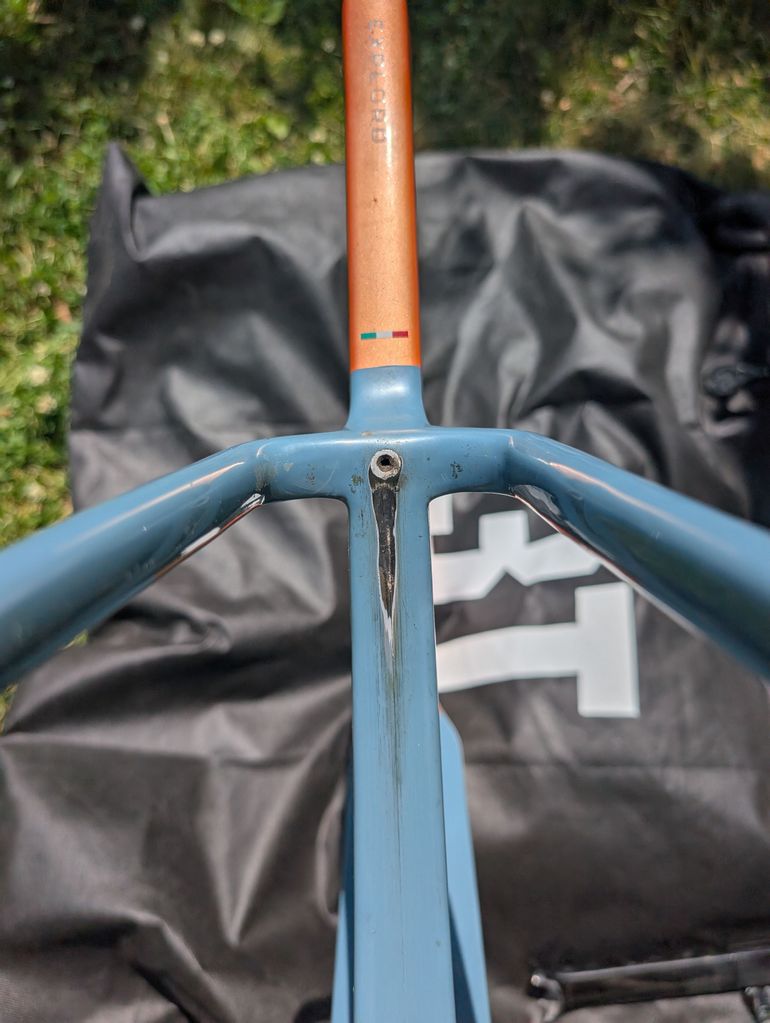 Used 3T Exploro Racemax 2020 Frameset Frameset 2020 Road & Gravel, Light Gray — image 6 of 7