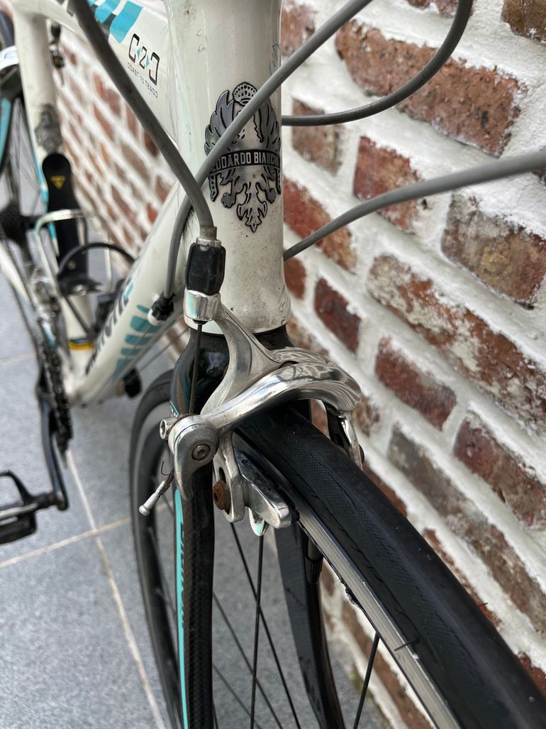 Used Bianchi Via Nirone Tiagra Compact 2014 2014 Road & Gravel, White — image 6 of 9