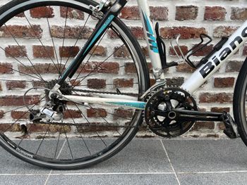 Used Bianchi Via Nirone Tiagra Compact 2014 2014 Road & Gravel, White — image 2 of 9