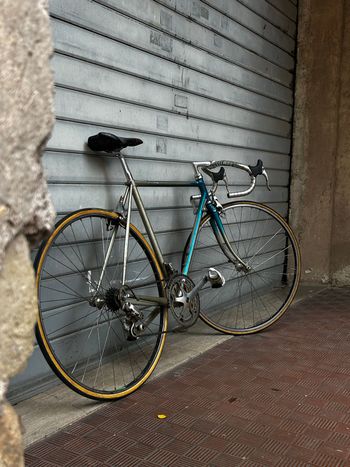 Used SANNINO Custom Campagnolo Record 1988 Road & Gravel, Blue — image 2 of 8