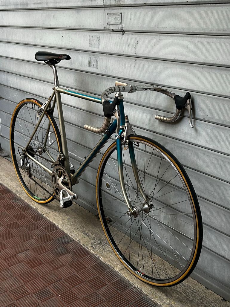 Used SANNINO Custom Campagnolo Record 1988 Road & Gravel, Blue — image 7 of 8
