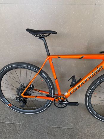 Used Cannondale SuperX Di2 2019 2019 Road & Gravel, Orange — image 9 of 11