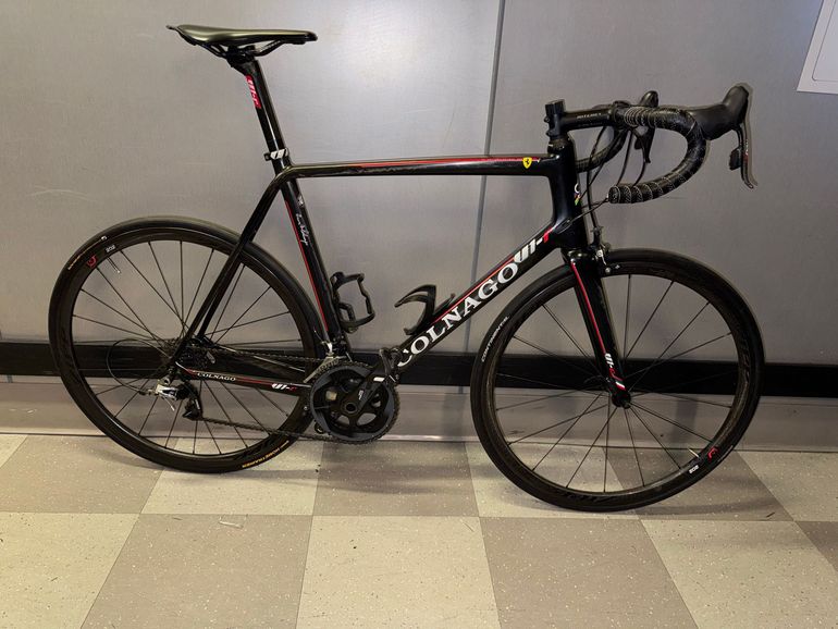 Used Colnago V1-R Disc Frameset 2016 2016 Road & Gravel, Black — image 1 of 6