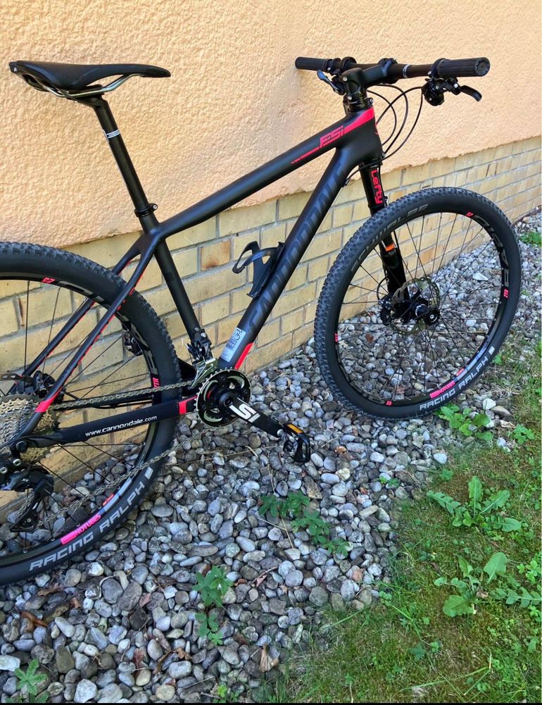 Gebrauchtes Cannondale F-si Shimano Deore XT 2016 Mountainbike, Schwarz — Bild 4 von 4