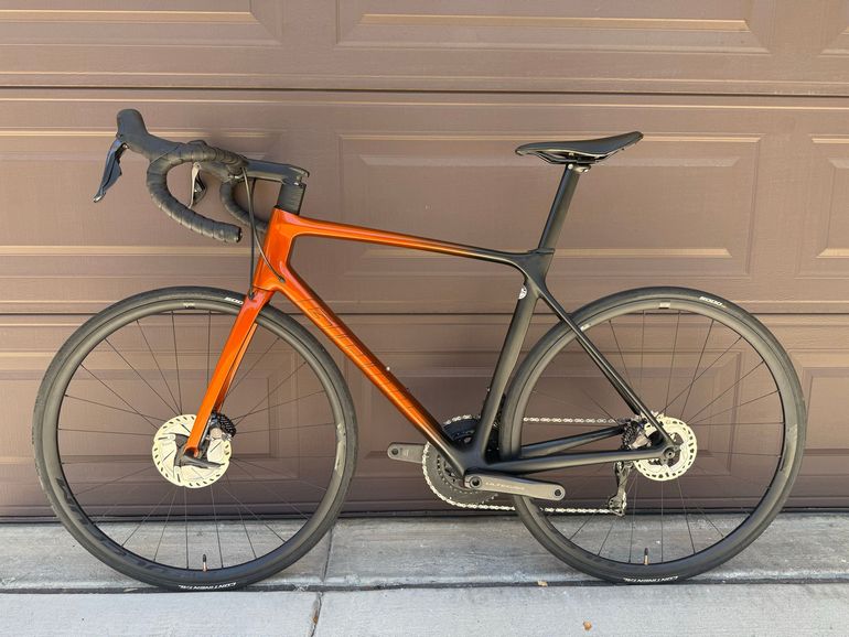 Used Giant TCR Advanced Pro Disc 0 Ultegra Di2 2022 2022 Road & Gravel, Orange — image 6 of 7