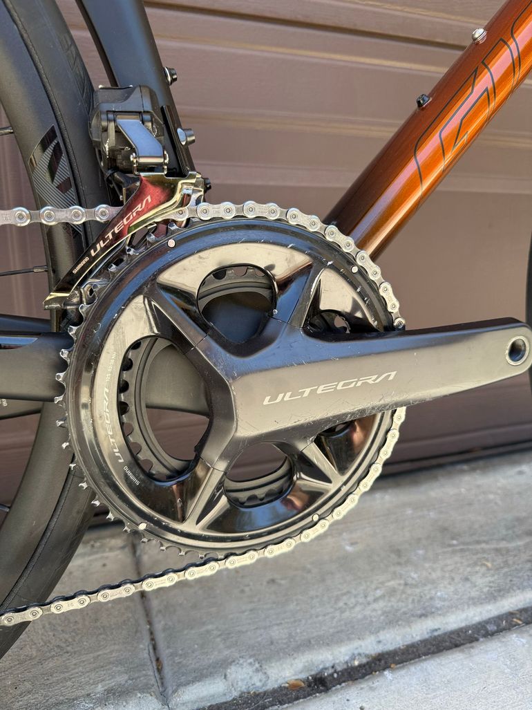 Used Giant TCR Advanced Pro Disc 0 Ultegra Di2 2022 2022 Road & Gravel, Orange — image 4 of 7