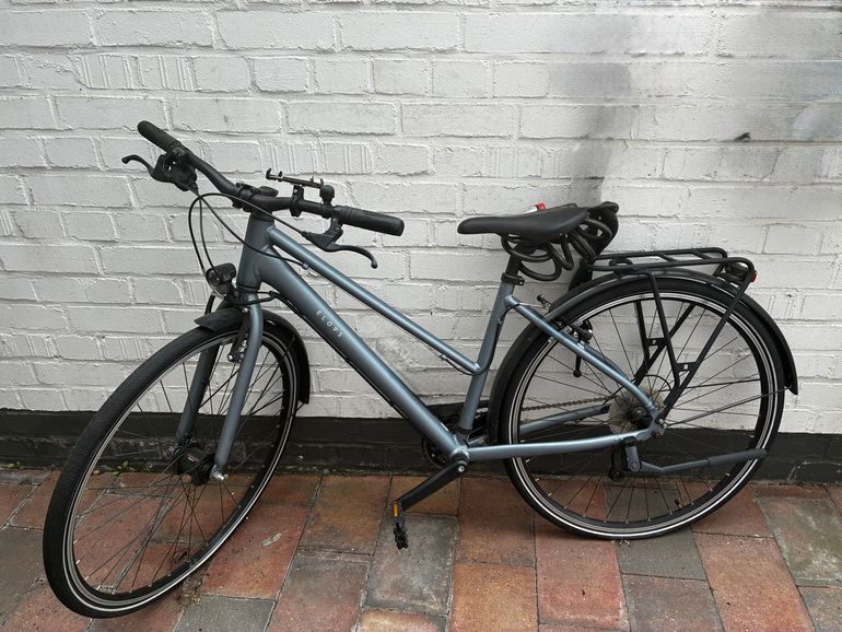 Gebrauchtes ELOPS City Bike 28 Zoll LD500 LF hellgrau 2025 2025 Urban, Hellgrau — Bild 1 von 3