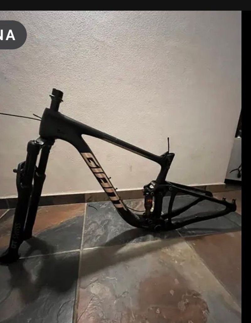Gebrauchtes Giant Anthem Advanced, Pro 29 1 2021 Frameset 2021 Mountainbike, Schwarz, 29 — Bild 2 von 3