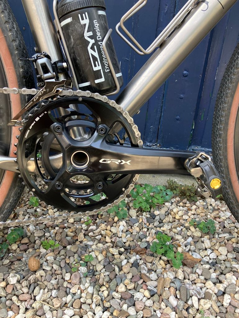 J Guillem Custom Shimano GRX 2024 Road & Gravel usato, Grigio chiaro — immagine 14 di 14