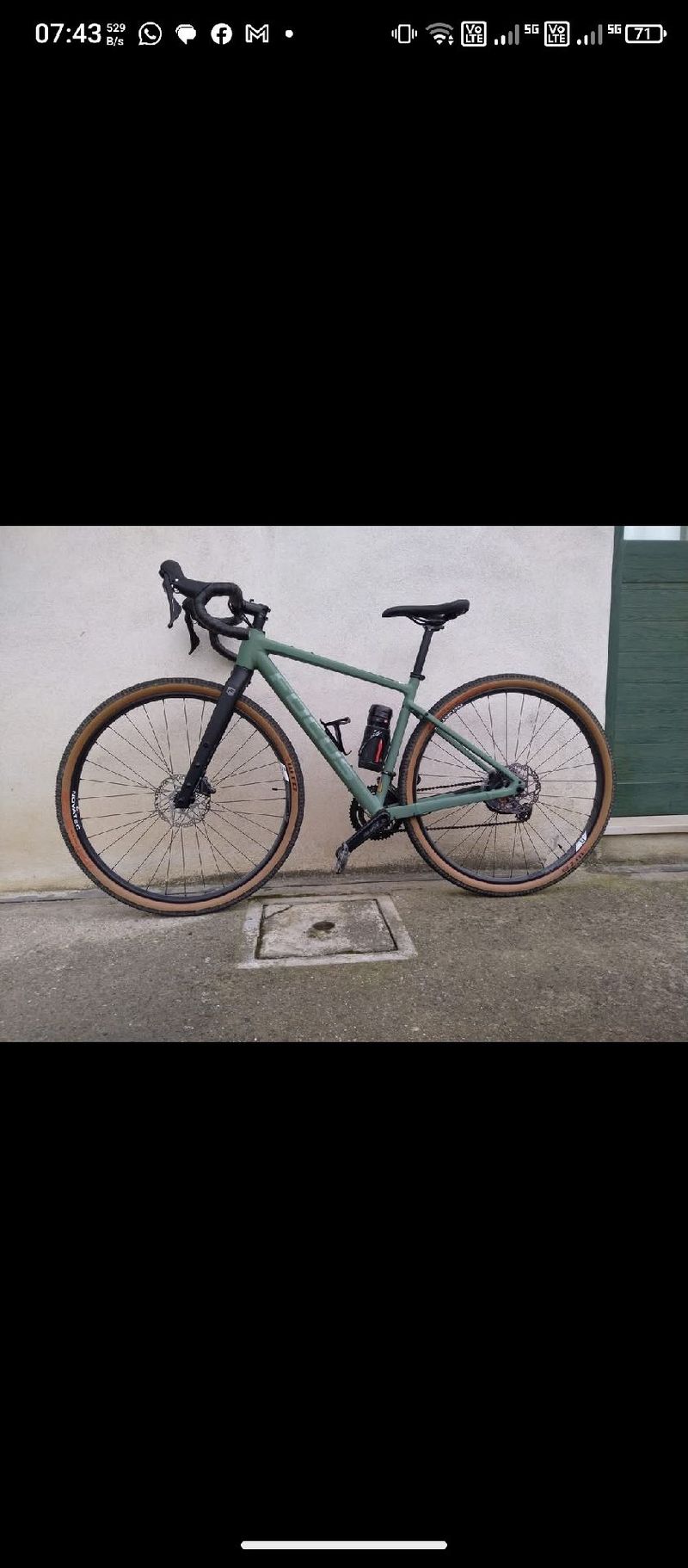 Gebrauchtes Focus ATLAS 6.8 2022 2022 Road & Gravel, Grün — Bild 1 von 3