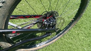 Specialized Stumpjumper Shimano Deore XT 2017 Mountainbike usato, Rosso — immagine 5 di 5