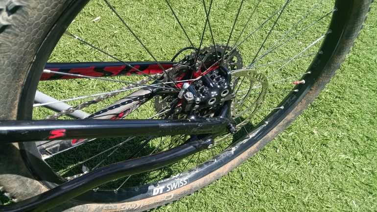 Specialized Stumpjumper Shimano Deore XT 2017 Mountainbike de segunda mano, Rojo — imagen 5 de 5