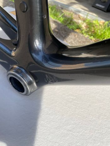 Used Giant TCR Advanced Disc 1+ Pro Compact 2022 Frameset 2022 Road & Gravel, Light Gray — image 3 of 12