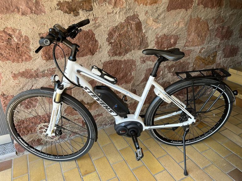 Gebrauchtes Stevens E-Triton 25 Lady 2016 Urban, Weiß — Bild 6 von 10